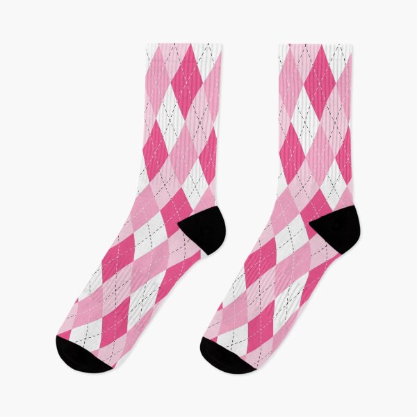 Item preview, Barbiecore Hot Pink Argyle designed and sold by AmeeMax.
