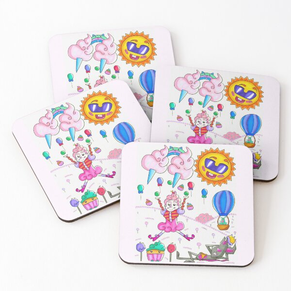 Item preview, Wacky Colorful Candy Clown World designed and sold by Harold-Inks.
