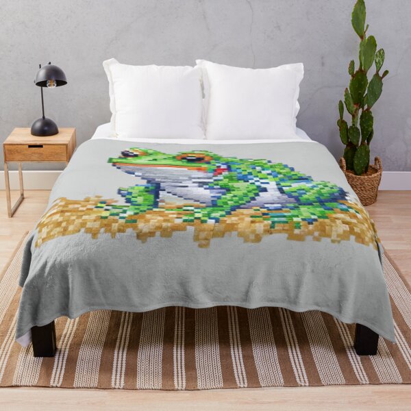 Item preview, Pixel Frog Design Print designed and sold by randomtdesigns.