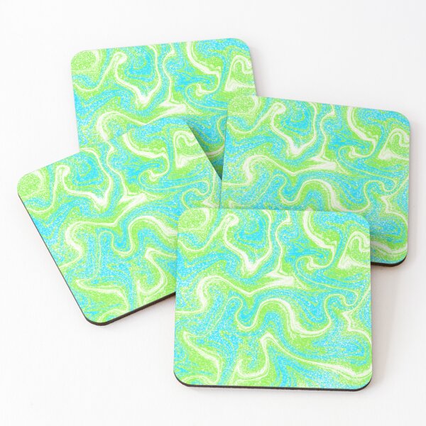 Item preview, Groovy Lime Turquoise Swirl designed and sold by Lois Eastlund.