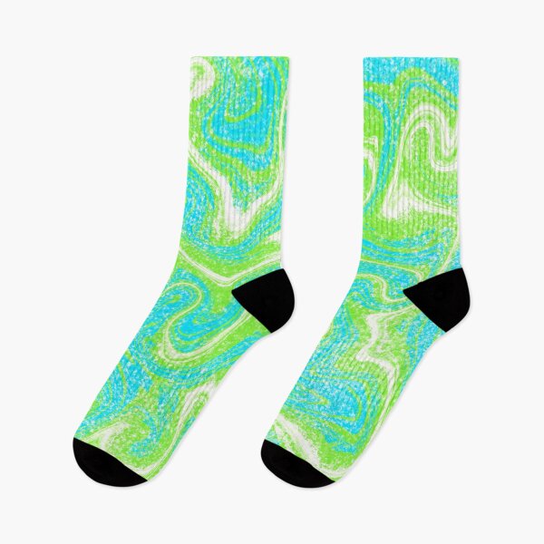 Item preview, Groovy Lime Turquoise Swirl designed and sold by Lois Eastlund.