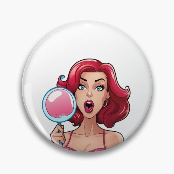 Item preview, Cartoon Comic sweet candy in female mouth designed and sold by Sixcom.