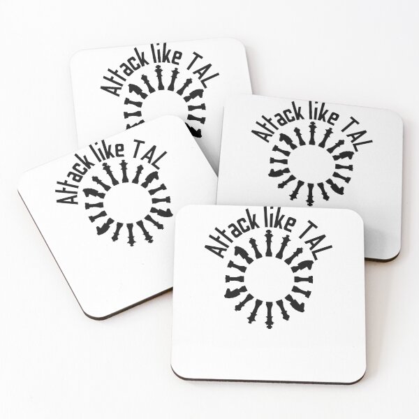 Item preview, attack like tal chess illustration Michael tal  designed and sold by DeluxBee.