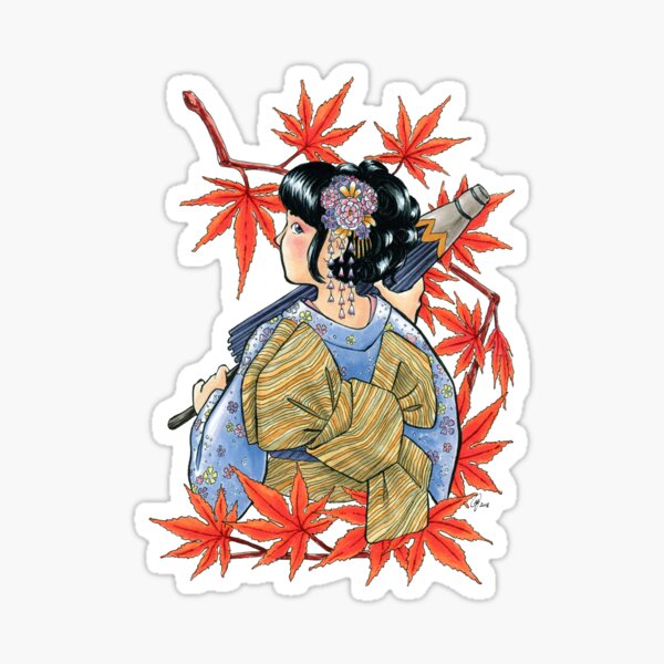 Japanese Maple Sticker