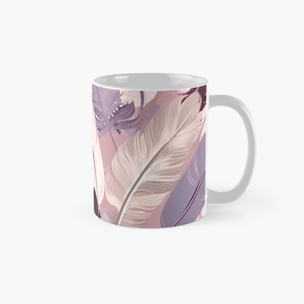 Item preview, Feathers -Mauve, pink, lavender, gray, ivory 2 designed and sold by Highlandkings.