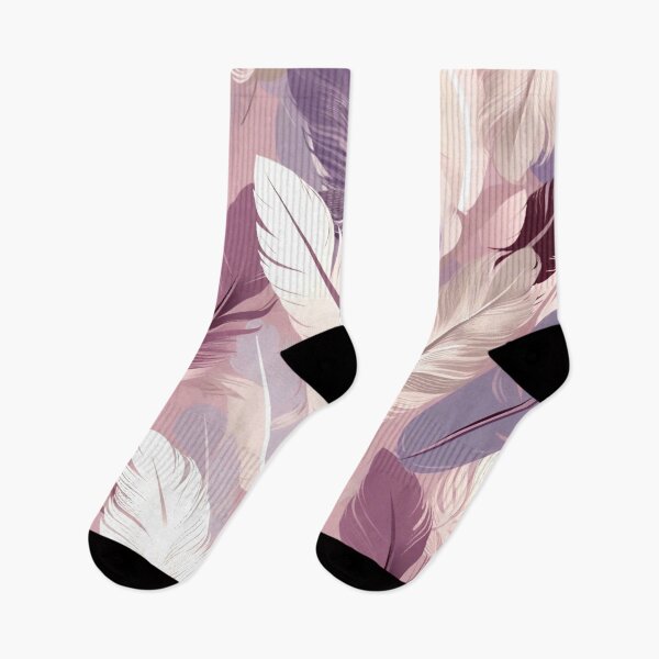 Item preview, Feathers -Mauve, pink, lavender, gray, ivory 2 designed and sold by Highlandkings.