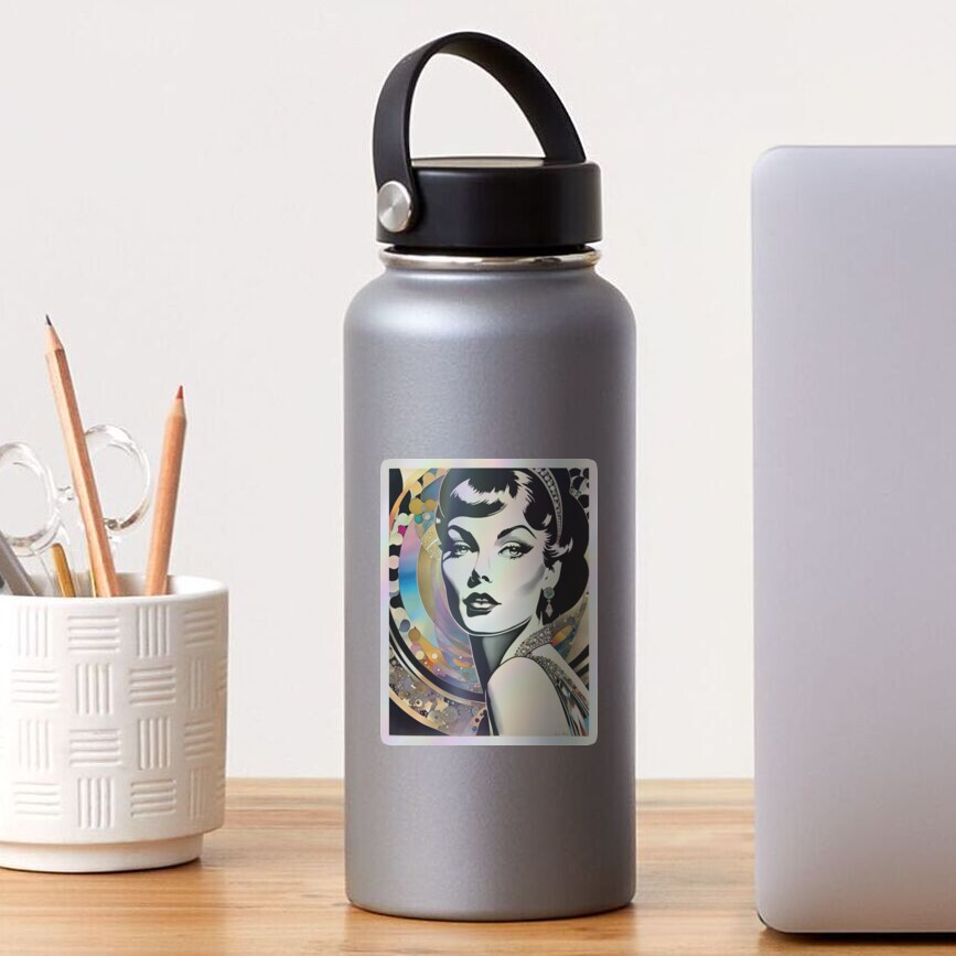 Item preview, Holographic Sticker designed and sold by BrooklynPopArts.