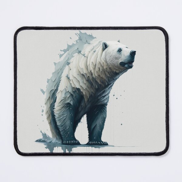 Item preview, Polar bear splash art designed and sold by Dr-Kane.
