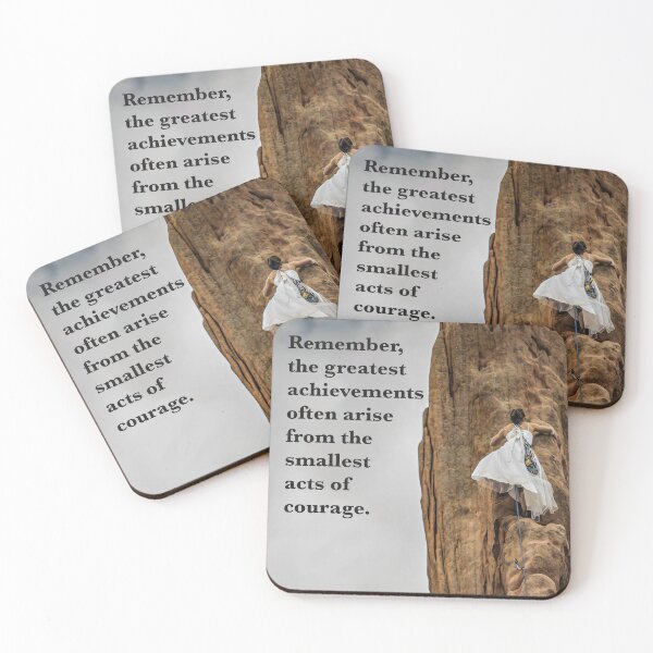 Item preview, Remember, the greatest achievements often arise from the smallest acts of courage. designed and sold by puravidavisions.