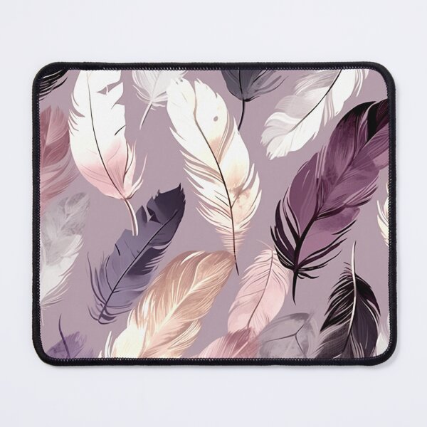 Item preview, Feathers - Mauve, pink, lavender, gray, ivory 3 designed and sold by Highlandkings.