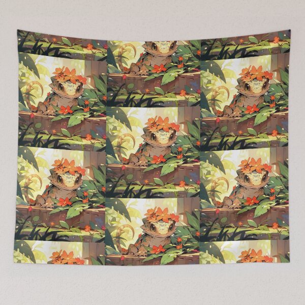 Item preview, Mini lizard in the garden! designed and sold by HydraDreams.