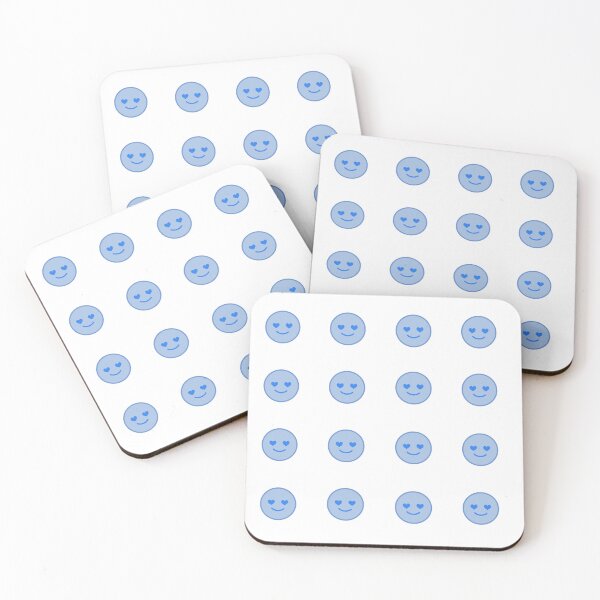 Item preview, cute emoji face blue designed and sold by KacperStore.
