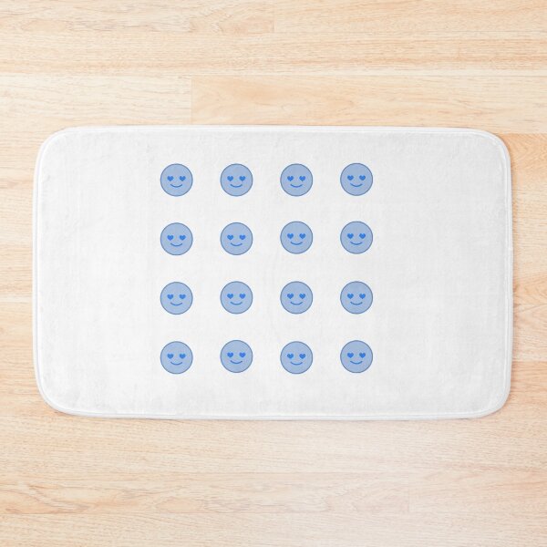 Item preview, cute emoji face blue designed and sold by KacperStore.