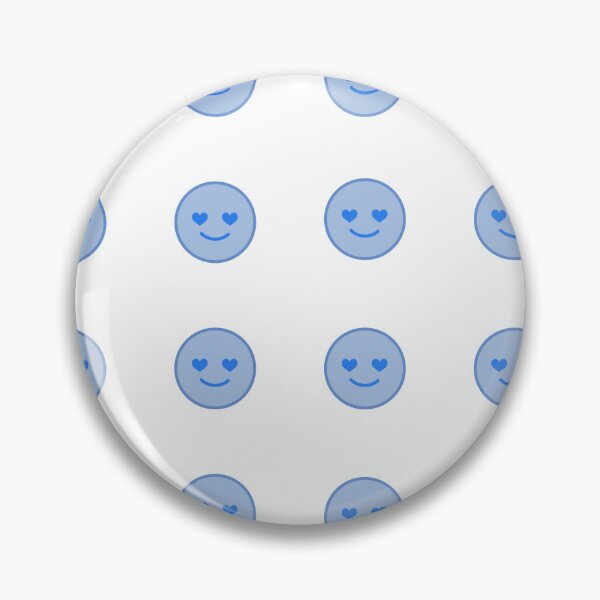 Item preview, cute emoji face blue designed and sold by KacperStore.