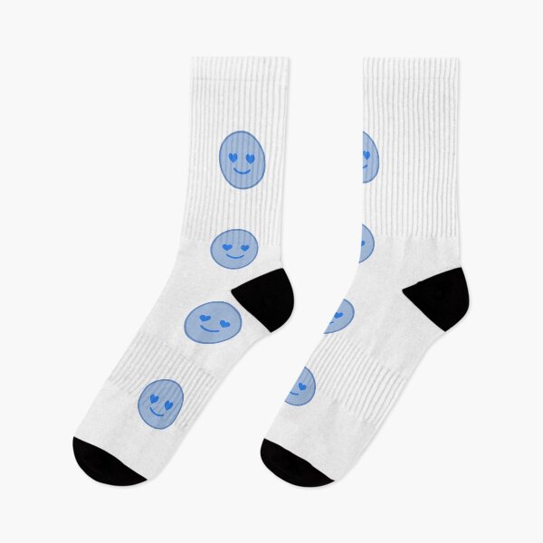 Item preview, cute emoji face blue designed and sold by KacperStore.