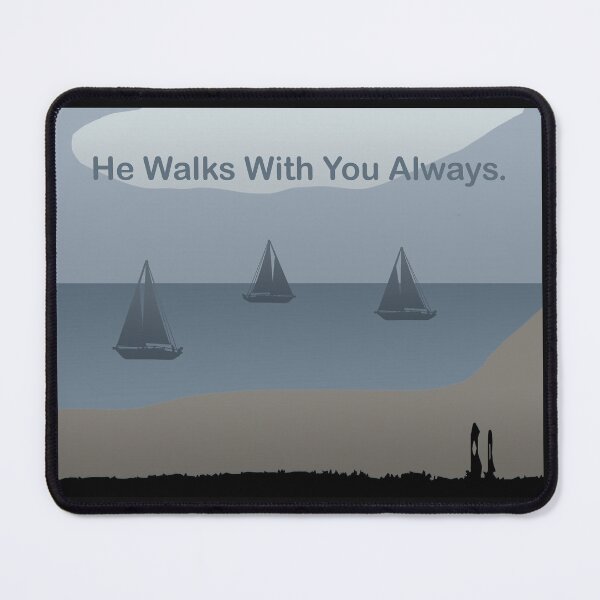 Item preview, He Walks designed and sold by KirtTisdale.