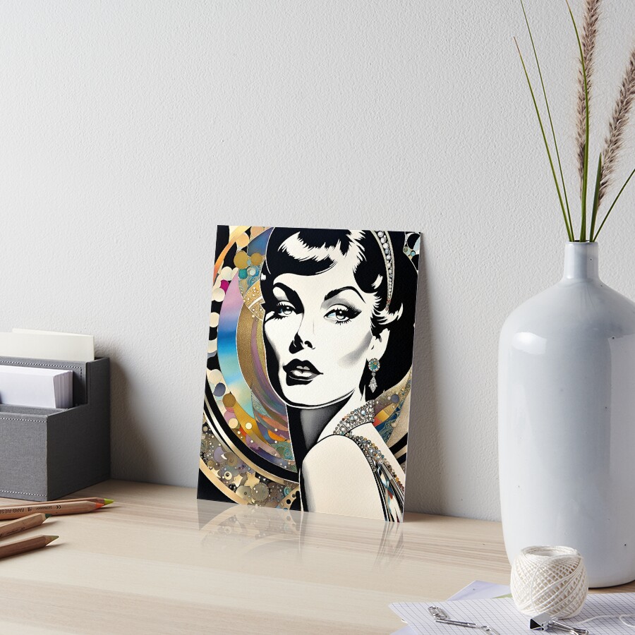 Item preview, Art Board Print designed and sold by BrooklynPopArts.