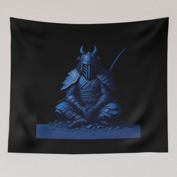 Item preview, Inner Harmony: Samurai in Full Meditation designed and sold by ProductArtistry.
