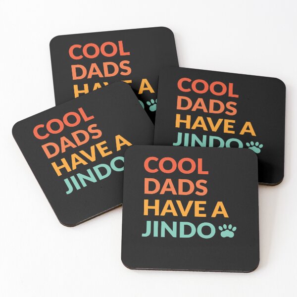 Item preview, Cool Dads Have Jindo Dog Pride Gift  designed and sold by Guarddogdrive.
