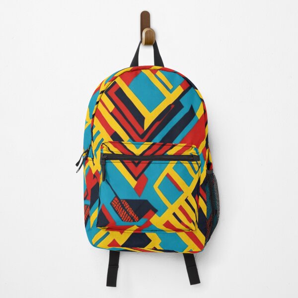 Item preview, yellow, red, blue  colorful african print pattern designed and sold by womenandflowers.