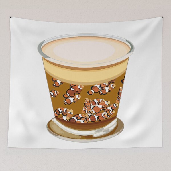 Item preview, Clownfish Cortado designed and sold by octopuscafe.