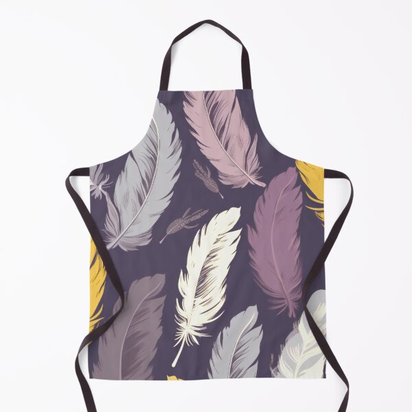 Item preview, Feathers - Mustard, eggplant, blush, gray, gold 3 designed and sold by Highlandkings.
