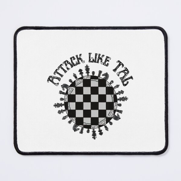 Item preview, attack like tal chess illustration Michael tal designed and sold by DeluxBee.