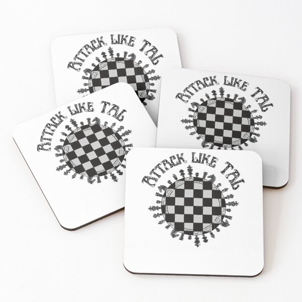 Item preview, attack like tal chess illustration Michael tal  designed and sold by DeluxBee.