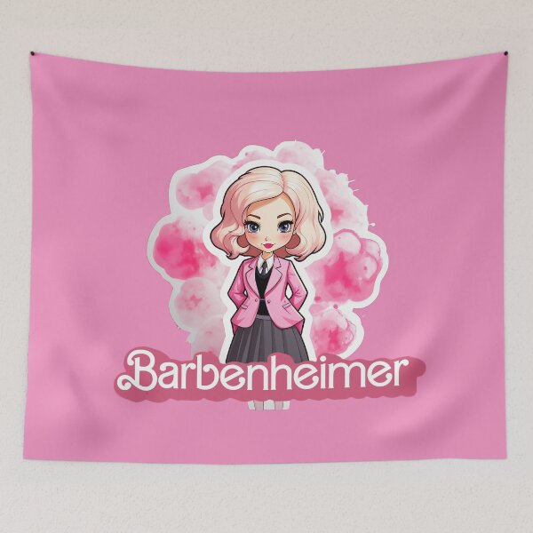 Item preview, Chibi Barbenheimer: Embrace the Cute Fusion! designed and sold by fantim2040.