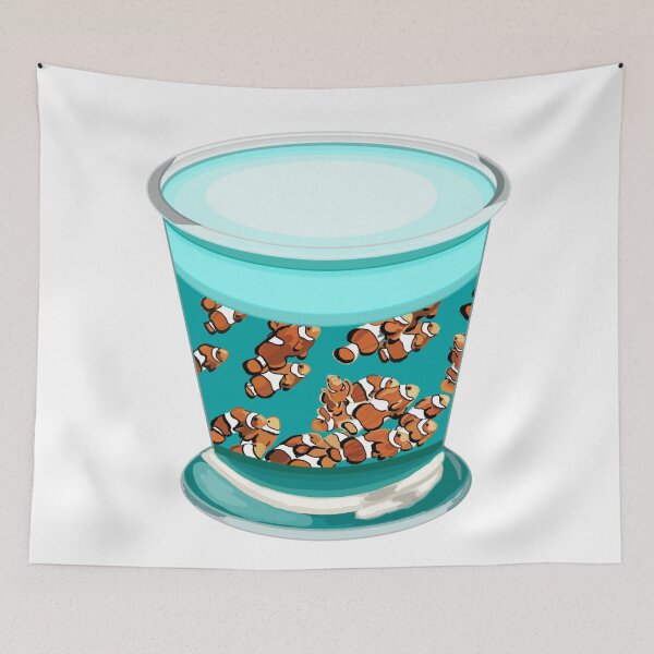 Item preview, Clownfish Cortado (Ocean) designed and sold by octopuscafe.