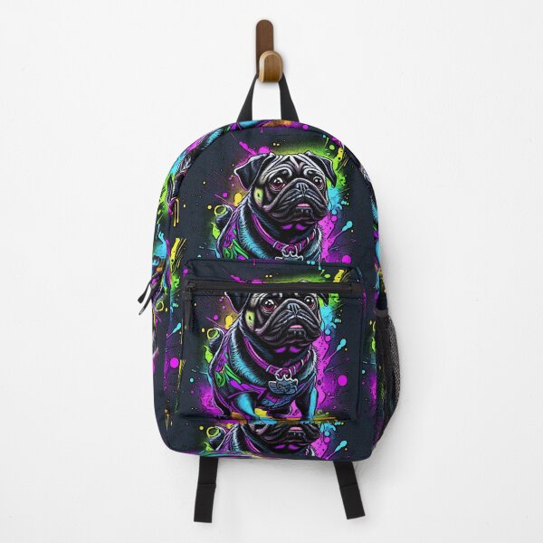 Item preview, Pug Graffiti Art 2 designed and sold by RedBluffTraders.