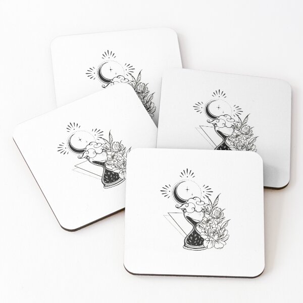 Item preview, Moon And Floral Design designed and sold by Jaselvii.