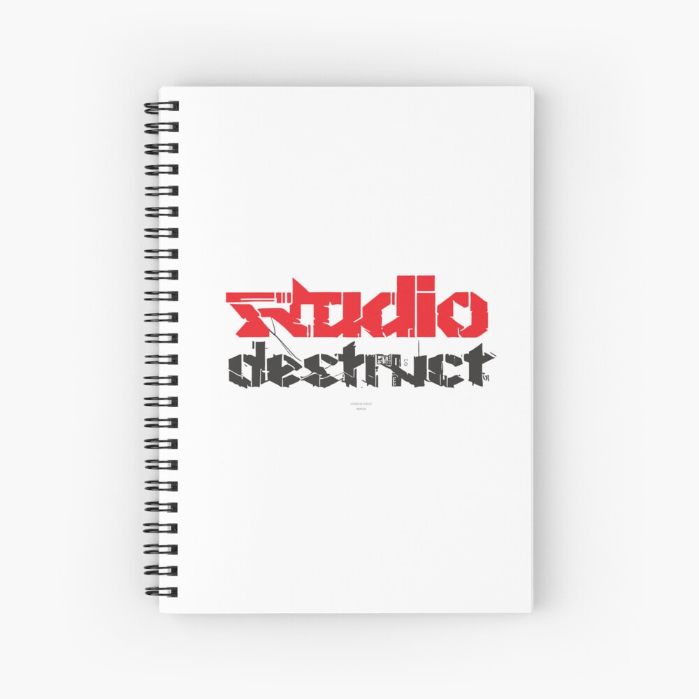 Item preview, Spiral Notebook designed and sold by StudioDestruct.