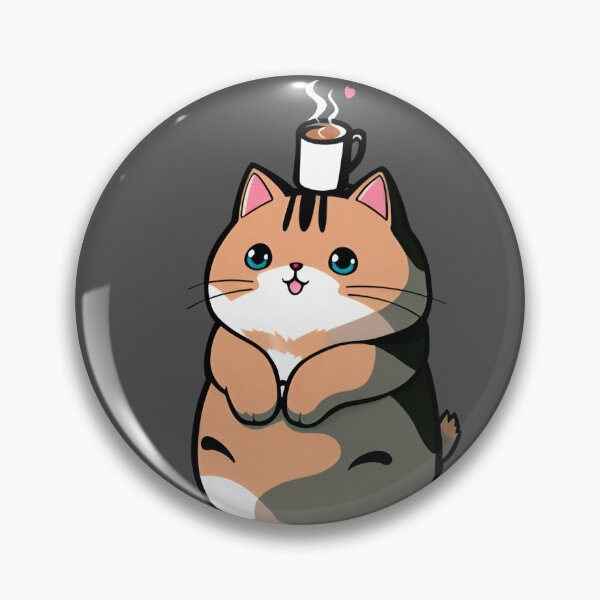 Artikelvorschau, Kawaii Coffee Cat entworfen und verkauft von PiggyWonka.
