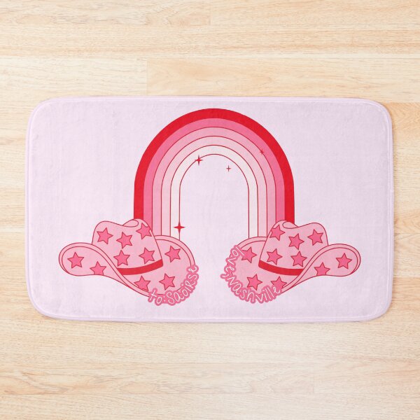 Item preview, Custom for Saoirse Retro Nashville Pink Rainbow Cowboy Hats designed and sold by hihoneyitsbunny.