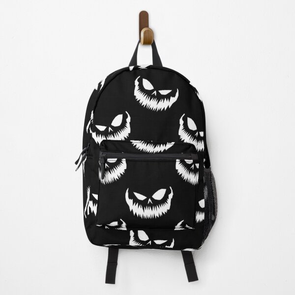 Item preview, scary halloween pumpkin faces white designed and sold by Gossip Rag.