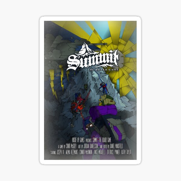 Summit Movie Poster Sticker