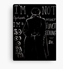 Sherlock Holmes Canvas Print