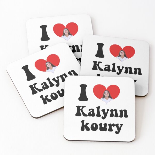 Item preview, I love kalynn koury designed and sold by eemilystickers.