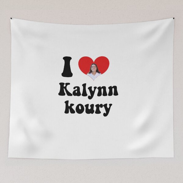 Item preview, I love kalynn koury designed and sold by eemilystickers.