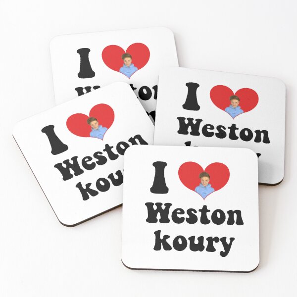 Item preview, I love Weston koury designed and sold by eemilystickers.