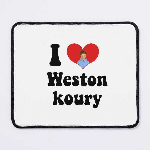 Item preview, I love Weston koury designed and sold by eemilystickers.