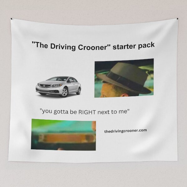 Item preview, "the driving crooner" starter pack - i think you should leave designed and sold by paigenf.