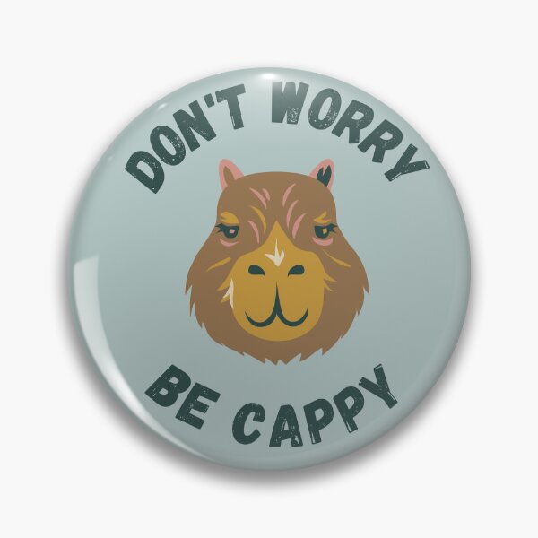 Item preview, Don't Worry Be Cappy designed and sold by AmphoraGhost.