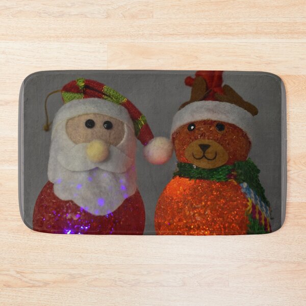 Item preview, Glow Santa & Bear designed and sold by uzasynystersyn.