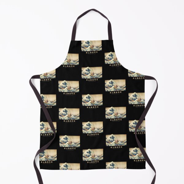 Item preview, Scottish Terrier Kanagawa Japanese Surfing Wave designed and sold by rafaeltto.