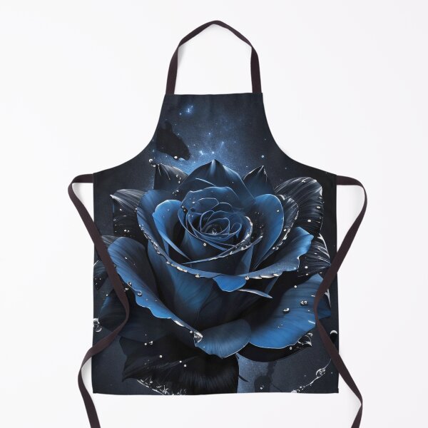 Item preview, Celestial Blooms in the Starry Night: Blue Black Rose Splash Art Embrace the Magical Fusion of Cosmic Floral Elegance and Ethereal Midnight Beauty! designed and sold by zoughlal.