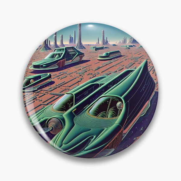 Item preview, Retro-futuristic sci-fi spaceship designed and sold by ArthurVandelay.