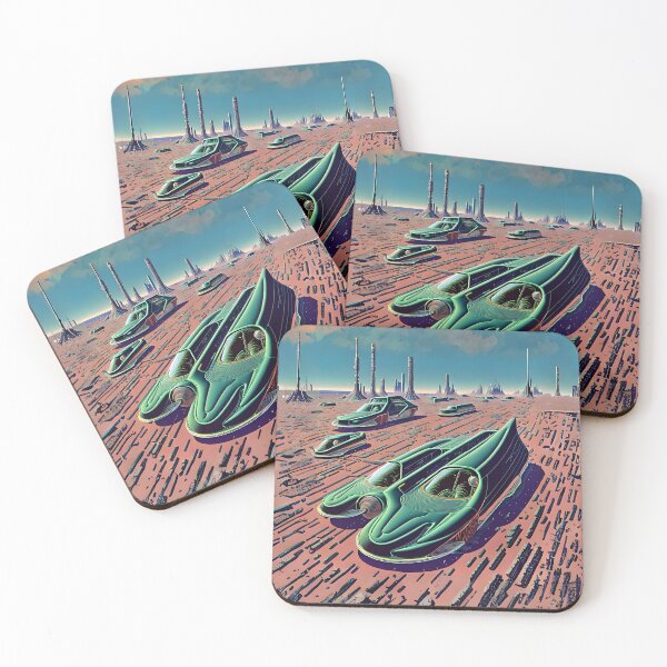 Item preview, Retro-futuristic sci-fi spaceship designed and sold by ArthurVandelay.