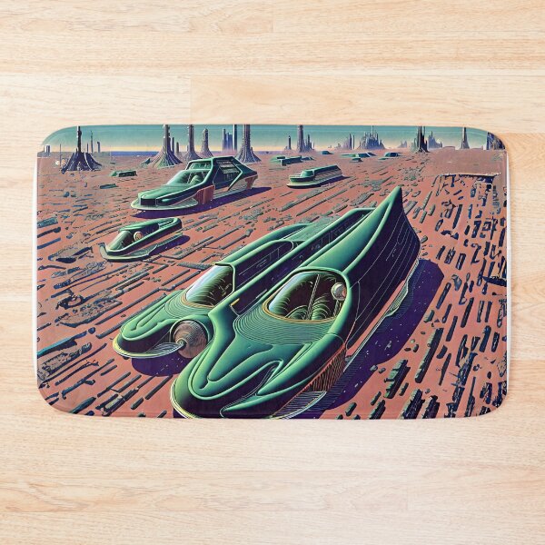 Item preview, Retro-futuristic sci-fi spaceship designed and sold by ArthurVandelay.